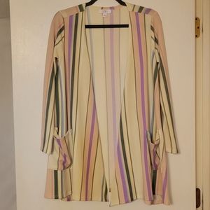 LulaRoe cardigan with pockets size Small